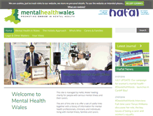 Tablet Screenshot of mentalhealthwales.net